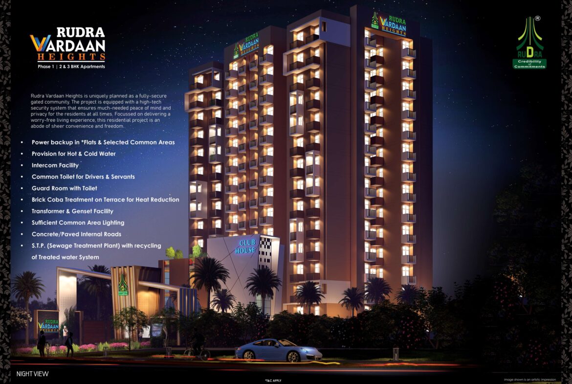 2/3 BHK Apartments in lucknow with mordern amenities