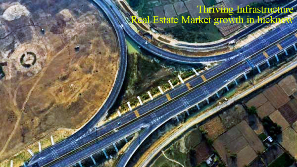 Thriving Infrastructure Real Estate Market growth in lucknow