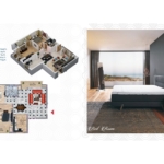 The spacious living rooms are perfect for entertaining guests or spending quality time with family, while the well-appointed bedrooms offer a tranquil sanctuary to retreat after a long day.